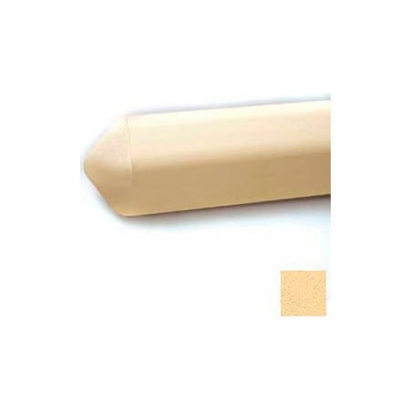 Pawling Wall Guard, Triangular W/Aluminum Retainer, 4-1/8"H x 12'L, Saffron WG-30-12-569